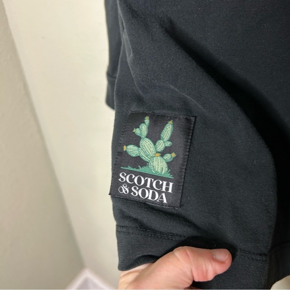 Scotch & Soda Black Long Sleeve Shirt - Picture 5 of 7